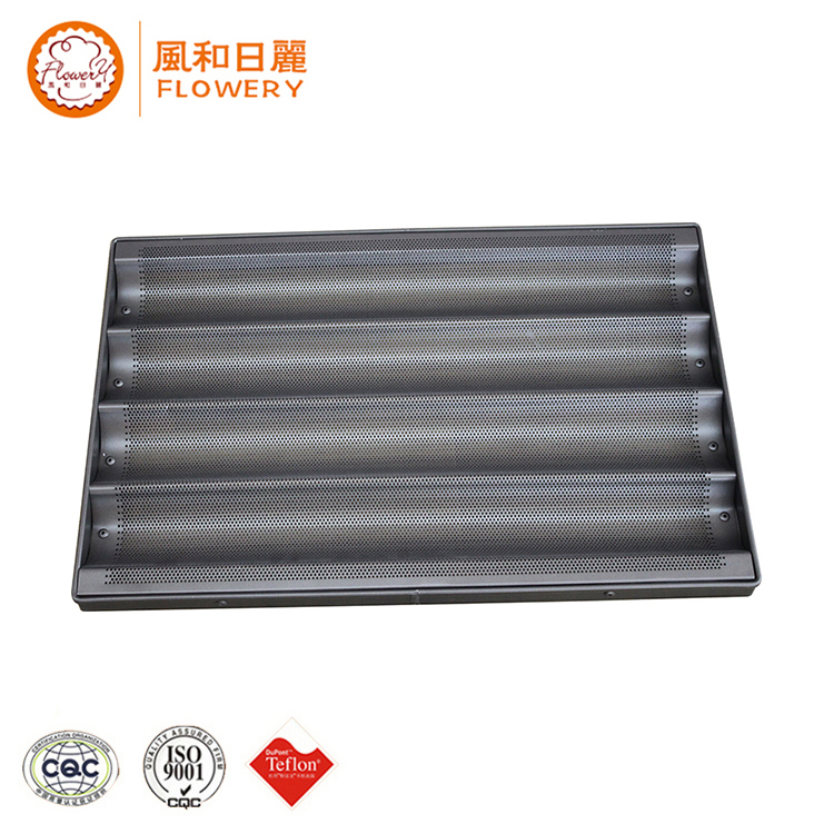 Brand new coating baguette baking pan with high quality