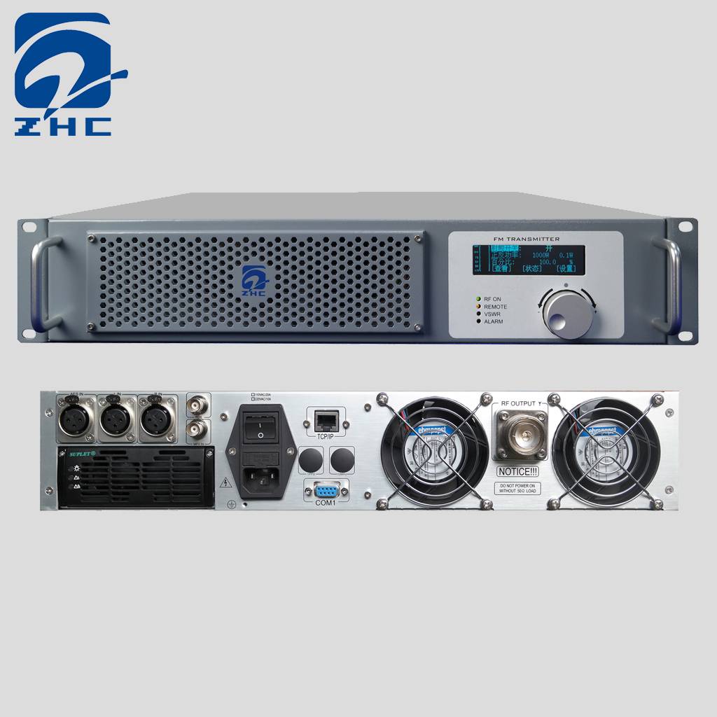 ZHC618F–1KW FM Transmitter-1000W Light FM Stereo Transmitter-Analog Digital FM Transmitter-watt FM Transmitter