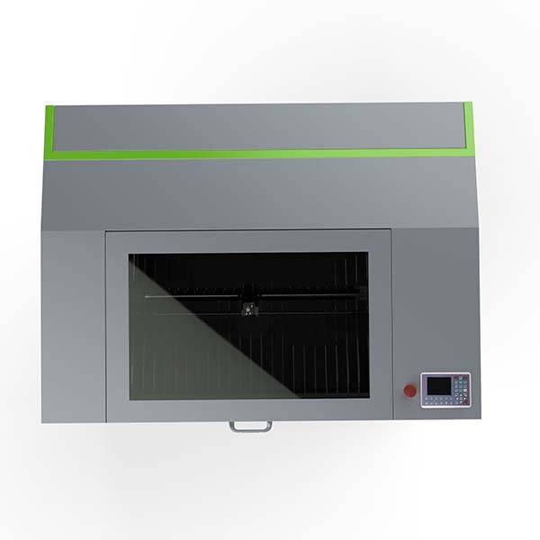 OEM/ODM Supplier White Uv Fiber Laser Marking Machine - Motorized Up-Down Table Laser Cutting Engraving Machine With Rotary Device – FOCUSLASER