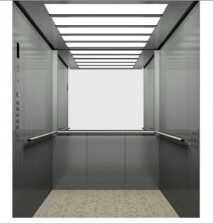 18 Years Factory Small Villa Glass Elevator - Machine Roomless 13 Passenger Elevator 1250kg Lift Size – Fuji