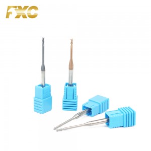 Coated Carbide 2 Flute Long Neck End Mill