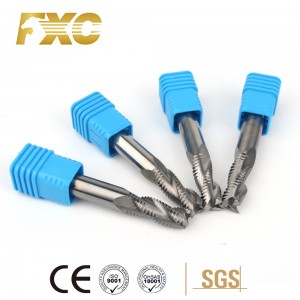 China New Product Used Carbide 3 Flute Rough End Mill Cutter For Aluminum