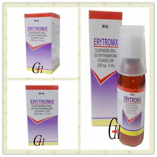 Chinese wholesale Metformin Tablets 850mg - Erythromycin For Oral Suspension – G-House