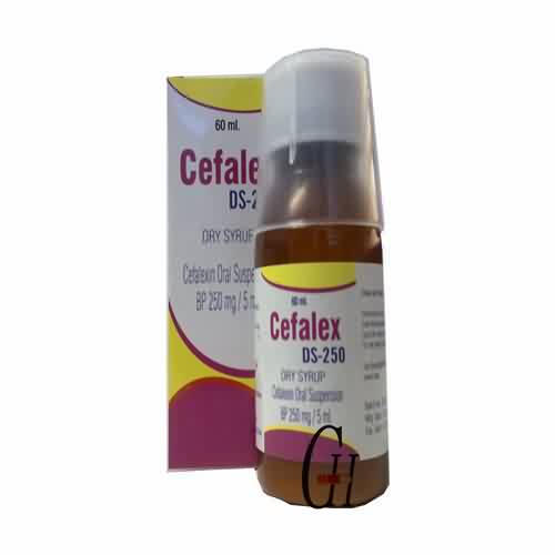 Cefalexine orale suspensie 250 mg / 5 ml