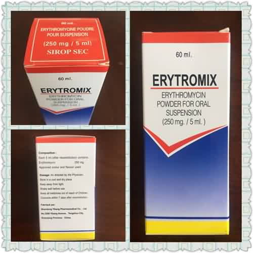 Factory making 125mg/5ml Paracetamol Syrup 125mg/5ml - Erythromycin Urinary Tract Infection – G-House