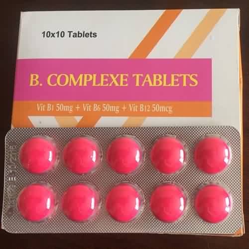 Factory selling Antifungal Drugs - B. Complex Tablets – G-House