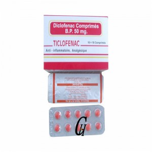 Analgesic Diclofenac Tablet 50mg