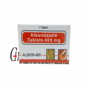 Antiparasitário 400mg Albendazol Tablets