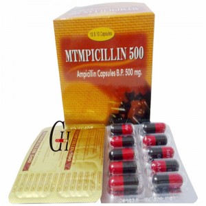 Ampicillin 500 mg dosering for voksne