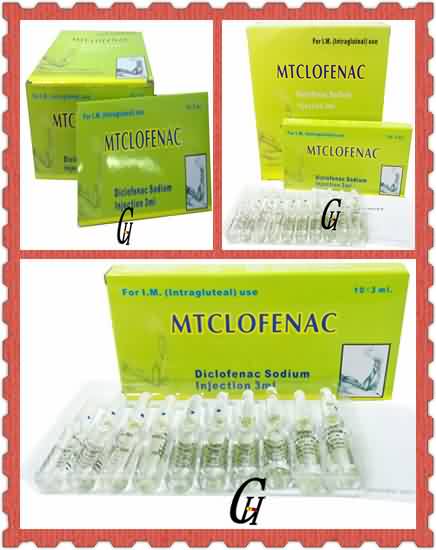 Wholesale Price Sulfachloropyrazin Sodium - Antipyretic Diclofenac Injection 3ml – G-House