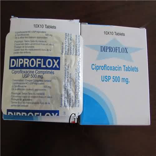 Ciprofloxacin ট্যাবলেট 500mg