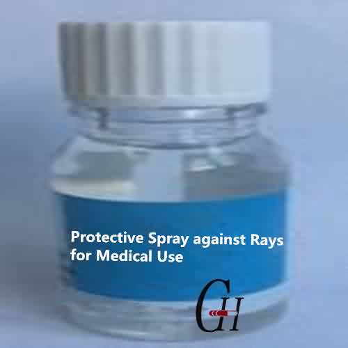 Beskyttende Spray mod Rays til medicinsk brug