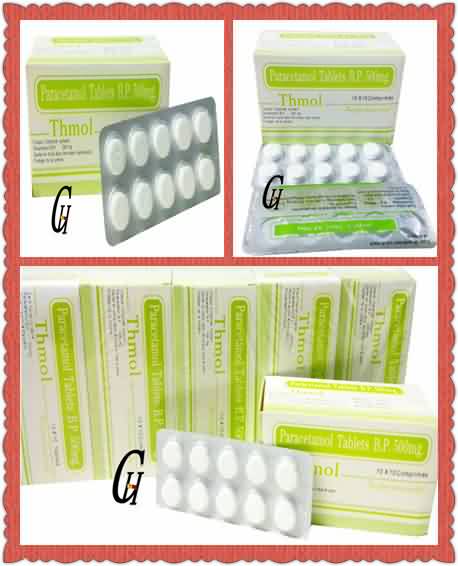 Short Lead Time for Anti-platelet Drugs - Antipyretic Paracetamol Tablets 500mg – G-House