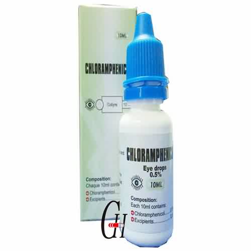 Cloranfenicol gotas de ojo de 0,5%