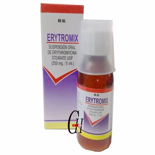 Erythromycin Stearate तोंडावाटे निलंबन