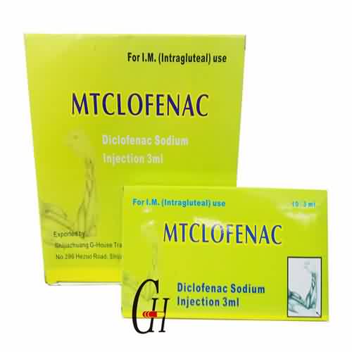 Diclofenac Sòidiam Injection 3ml