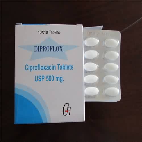 Ciprofloxacina compresse 500mg 