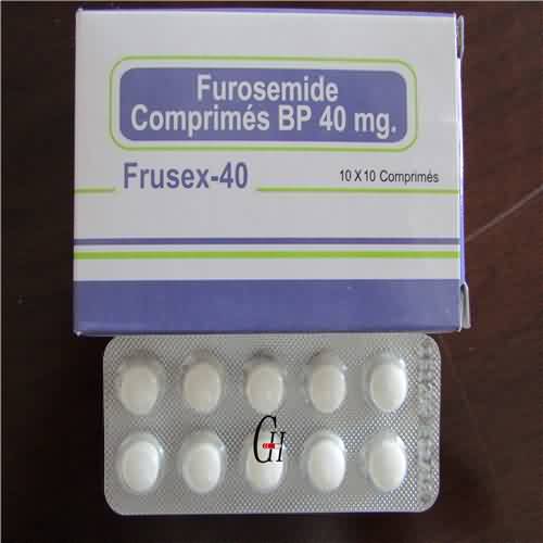 Os comprimidos de 40 mg de furosemida 
