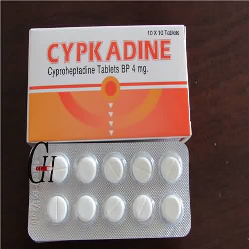 Cyproheptadine Tablets BP 4mg 