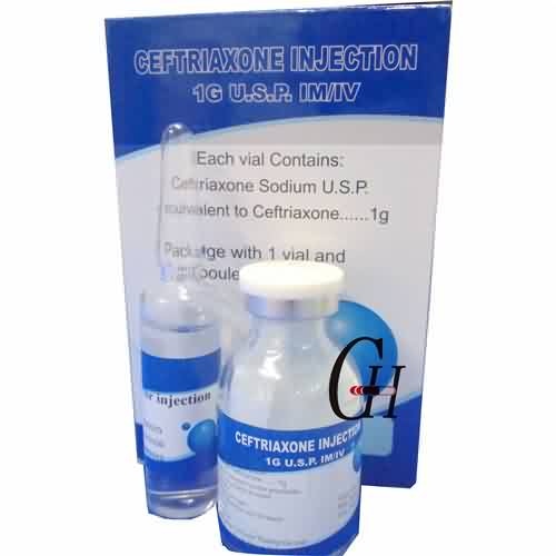 Ceftriaxone সোডিয়াম ইনজেকশন 1G