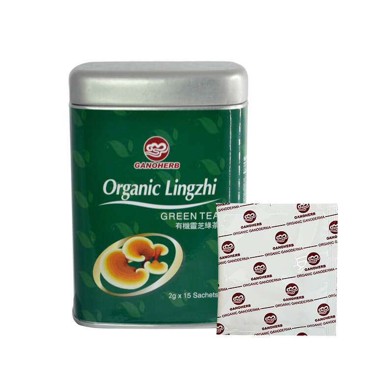 OEM Herbal Natural Easy Slim Green  tea with Ganoderma
