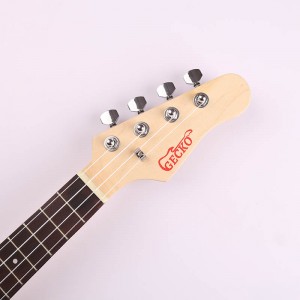 4 String Maple Basswood Mini Electric Guitar for Child