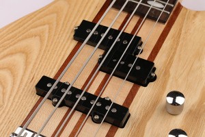 5 String Electric Guitar Solo Bass Guitar Gecko Guitare Basse custom Basso Ash Maple Neck Mahogany Bajo Stringed Instruments