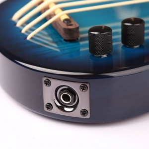 Wholesale Factory Direct Selling Blue Custom UBASS 4 String Bass/Electric Bass
