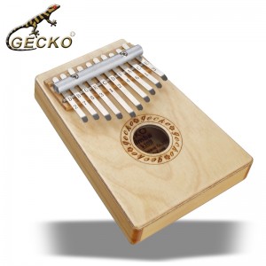 Hot New Products China GECKO Brand Music Instruments Mini Thumb Piano Flower 17 Keys Kalimba for Sale