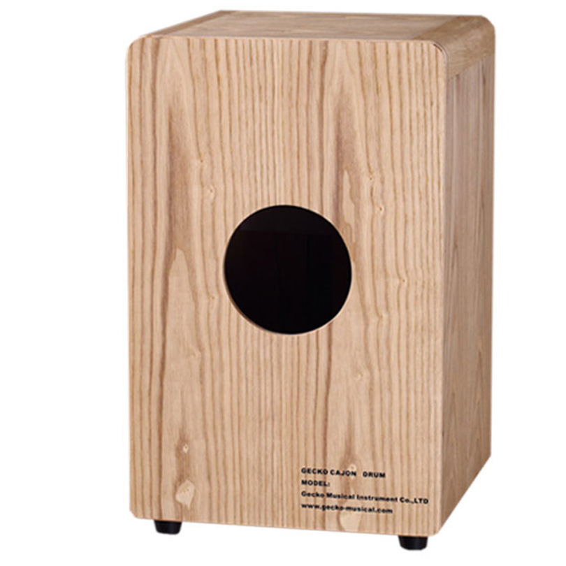 ash standard adult cajon ,R angle,musical percussion box for playing music drum