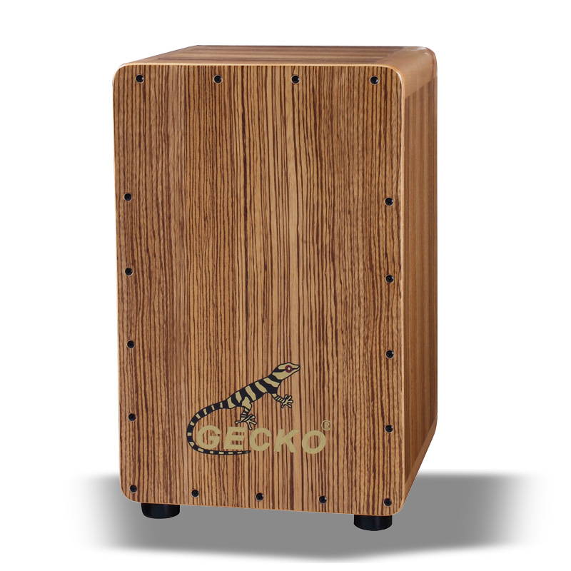 Drum box cajon,Zebra wood | GECKO Featured Image