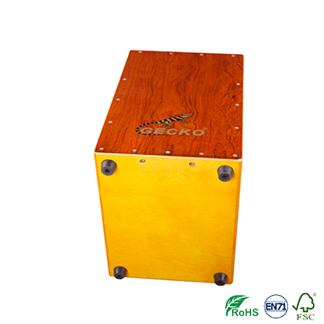Gecko brand deep / wide bass drum set musical box trapezoid shape rosewood with special shape,drum shell