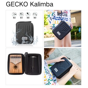 Gecko K17CA 17 Tasten Afrika Kalimba Daumenklavier Kampferholz Kalimba Mbira Kalimba Sanza |  GECKO