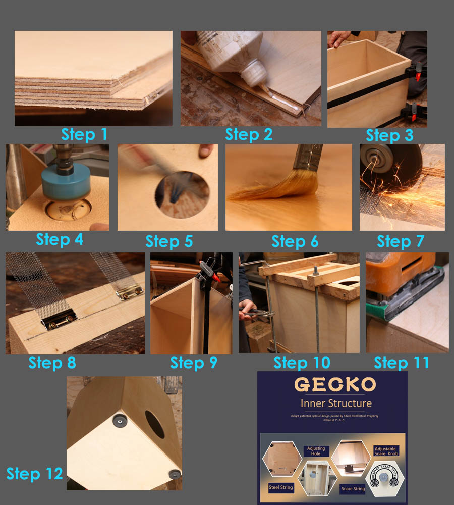 how to make a cajon drum | best cajon drum for sale | GECKO