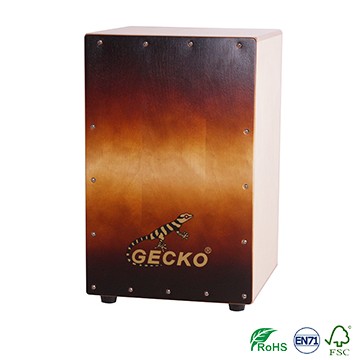 Manufacturer cajon box drum GECKO classic stye
