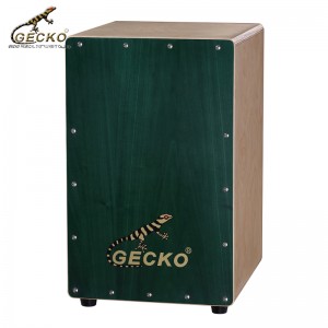 Tambor de percusión original de la marca gecko / cajón de madera contrachapada hecho a mano |  GECO