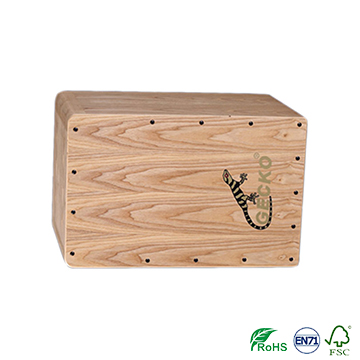 percussion musical instrument ash wood Cajon box drum set