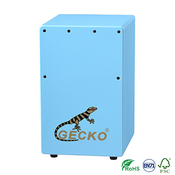 Professional Cajon Drum for Performance,cartoon drawing on top