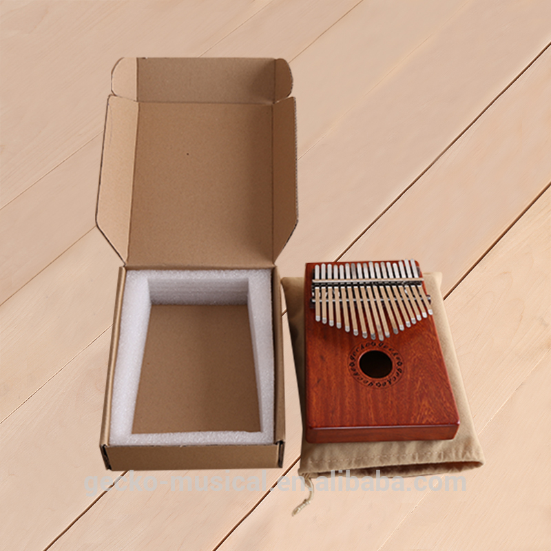 Wholesale Price of China Factory 17 Key Kalimba with Nature Color