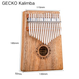 Africa Kalimba Thumb Piano 17 keyboards/ Camphorwood And Metal Kalimba New