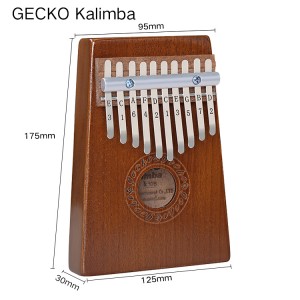 China made easy kalimba songs beginner 10 notes wood piano