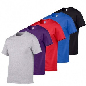 Fashion Quality Melanin Homme Femme Fitted Children Custom Label Summer Heavy Slim Fit Tshirt T Shirt T-shirt For Men