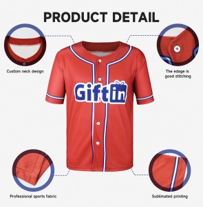 wholesale sublimation printing sport street team usa unisex custom baseball jersey