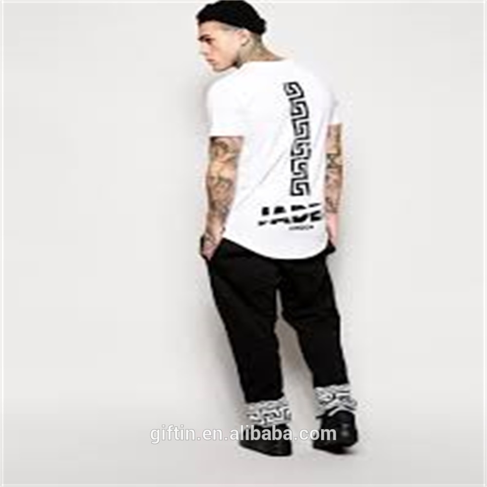 Renewable Design for Printed Hoodies Online - wholesale scoop bottom hem t shirt mens with no side seam – Gift detail pictures