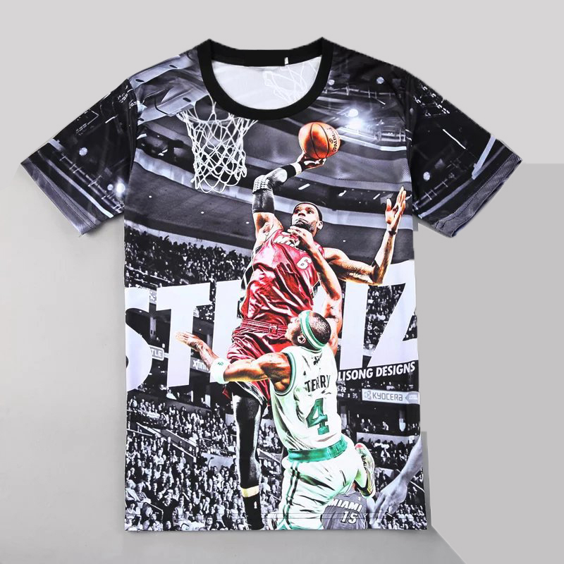 Factory supplied Promotional T Shirt Printing -
 New design wholesale custom basketball sublimation printing men t shirt – Gift