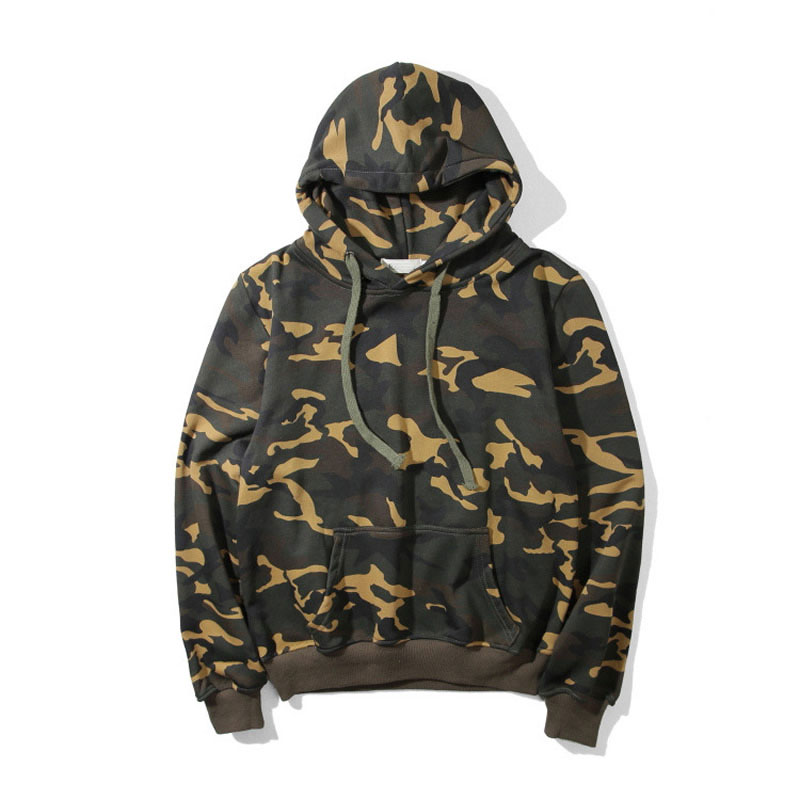 wholesale custom hip hop clothing men camo hoody with private label hoodies