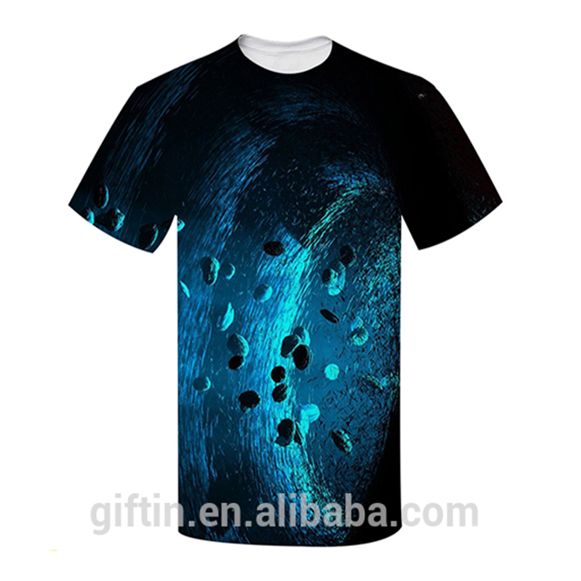 wholesale all over sublimation printing t-shirt