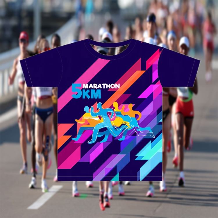 Polyester Sublimation Full Printing-Best for Sports Running Wear!