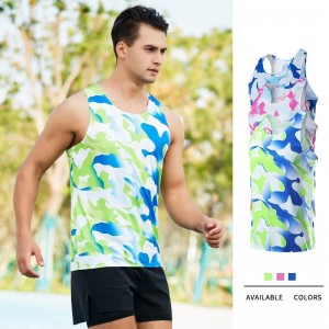 OEM sublimation dry-fit sports tan tops for men
