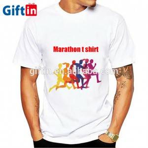 Custom Running Quick Dry Fit Short Sleeve T shirts Marathon Race Shirts